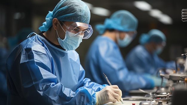 Un día en la sala de operaciones