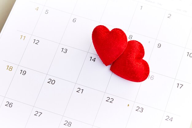 Día de San Valentín 14 de febrero