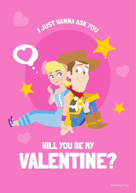 El día de San Valentín de Bo Woody Peep