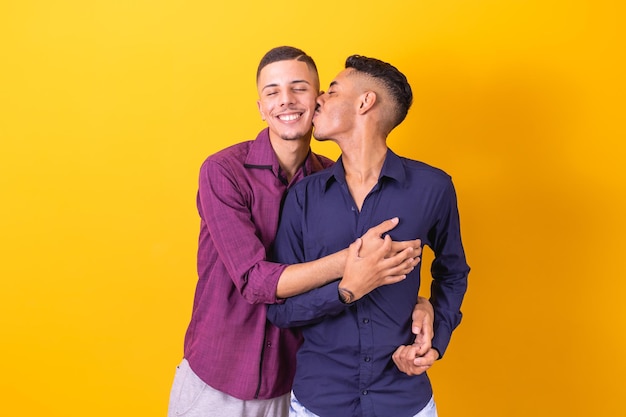 Día de san valentín lgbt Pareja gay pareja homosexual