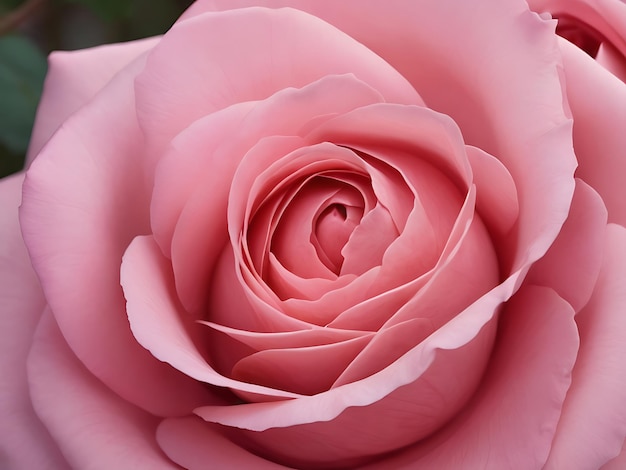 Día de San Valentín Romance en forma de corazón Rosa Concepto de amor