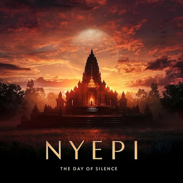 El día del silencio divino Nyepi en la cultura hindú