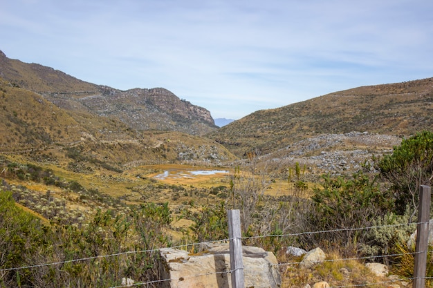 Día soleado en la Sierra Nevada del Cocuy