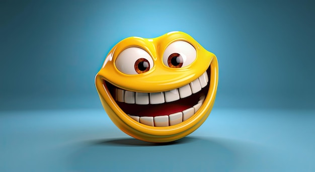 El día de la sonrisa del emoji 3D