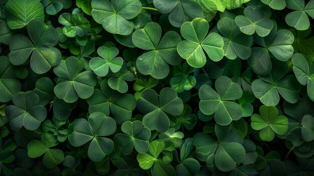 El día de los tréboles de St. Patrick