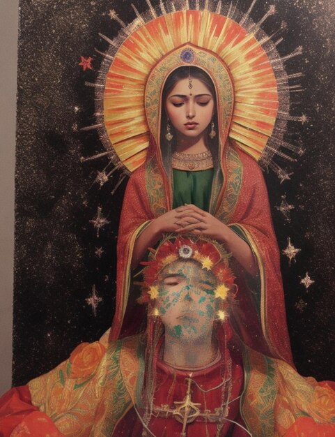 Foto día de la virgen de guadalupe