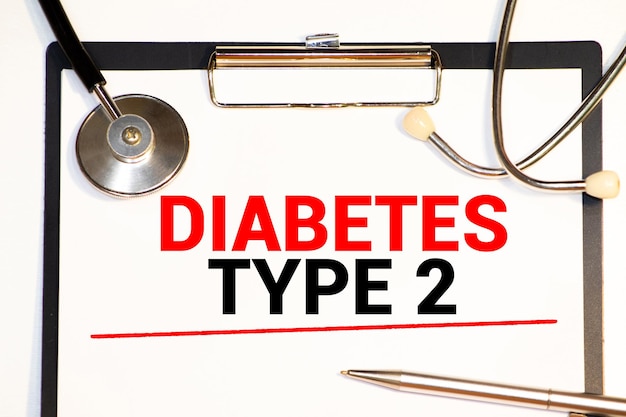 Diabetes tipo 2 Tratamiento y prevención de la enfermedad Seringa y vacuna