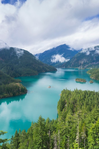 Diablo Lake North Cascades National Park Washington EE.UU.