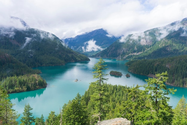 Diablo Lake North Cascades Nationalpark Washington USA