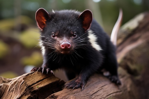 El diablo de Tasmania Sarcophilus harrisii