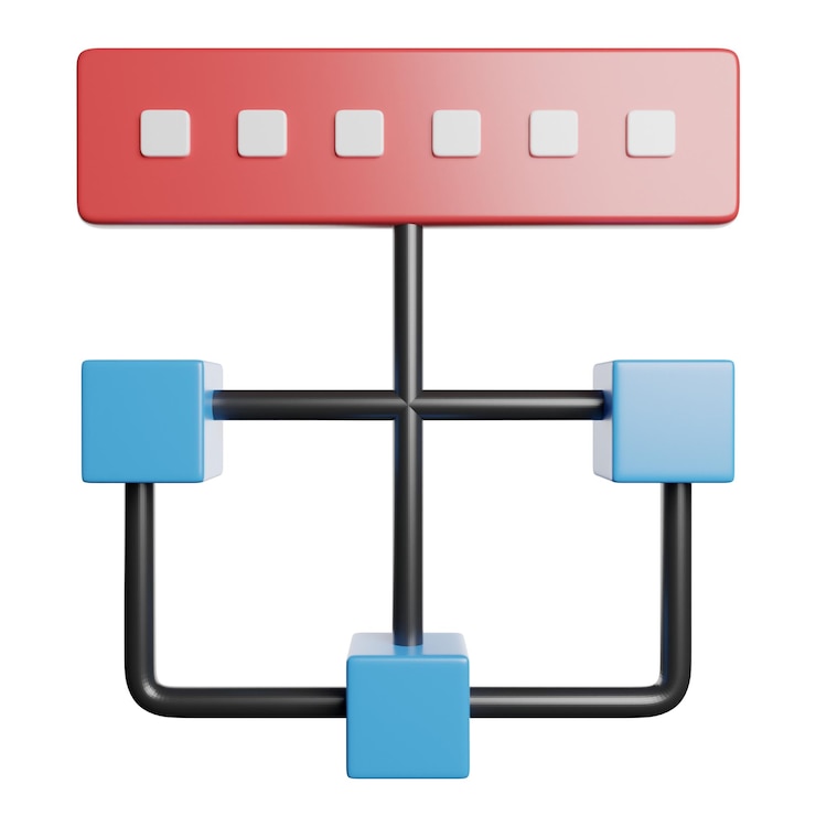 Foto diagrama de la arquitectura de la red