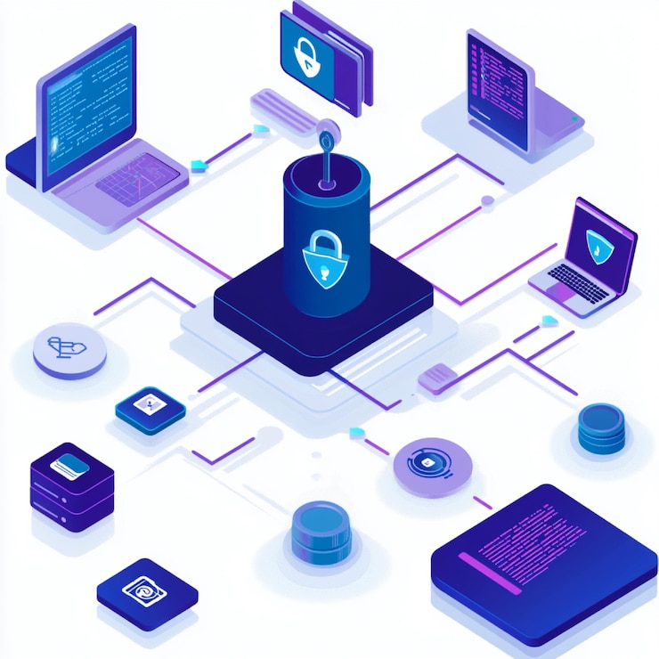 Foto un diagrama de un ciclo de vida de desarrollo de software seguro con fases para pruebas de seguridad y reparación