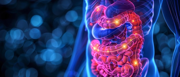 Foto diagrama de anatomia da orelha com modernos fáceis de editar