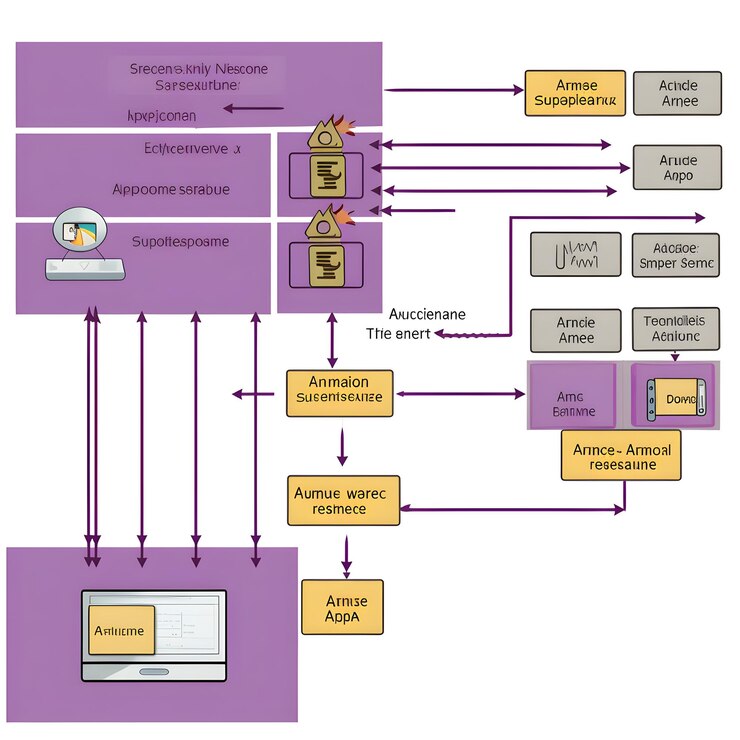 Foto diagrama esquemático que ilustra los conceptos y procedimientos de programación ajax