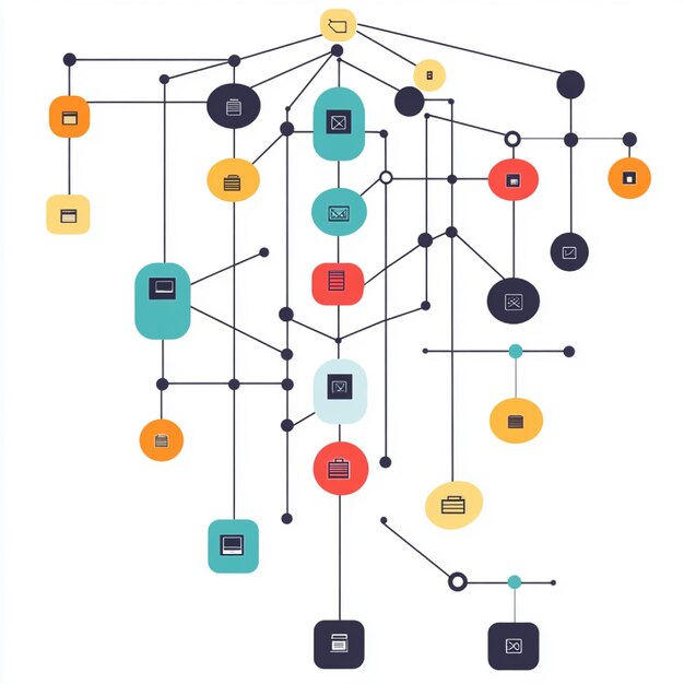Un diagrama de flujo de un proceso de aprendizaje supervisado con datos etiquetados