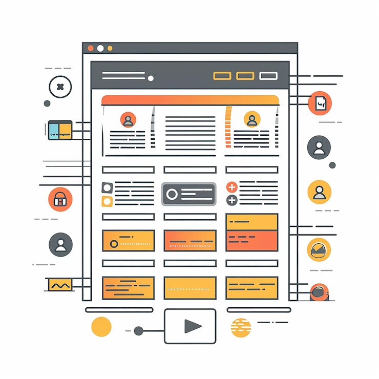 Foto diagrama de flujo de trabajo en equipo