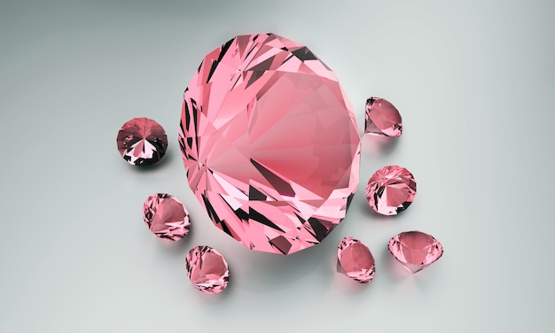 Diamante rosado