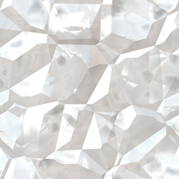 Diamanten nahtlose Textur Diamanten Hintergrund 3D-Illustration
