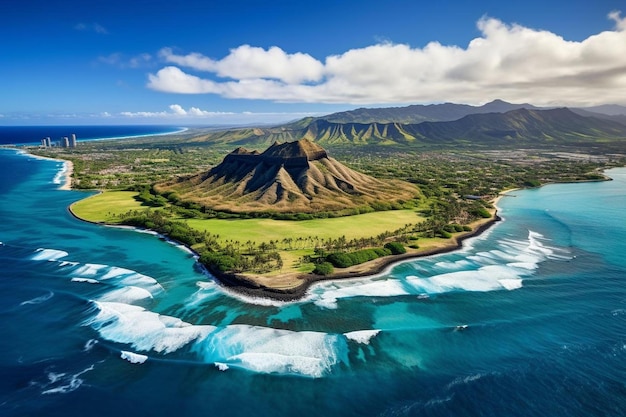 Diamantkopf in Honolulu