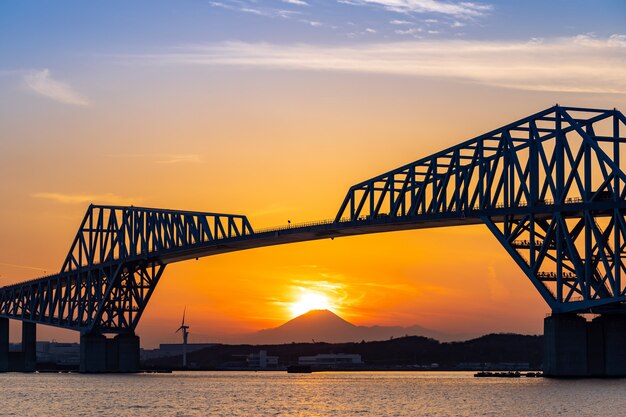 Diamond Fuji Tokyo Gate Bridge