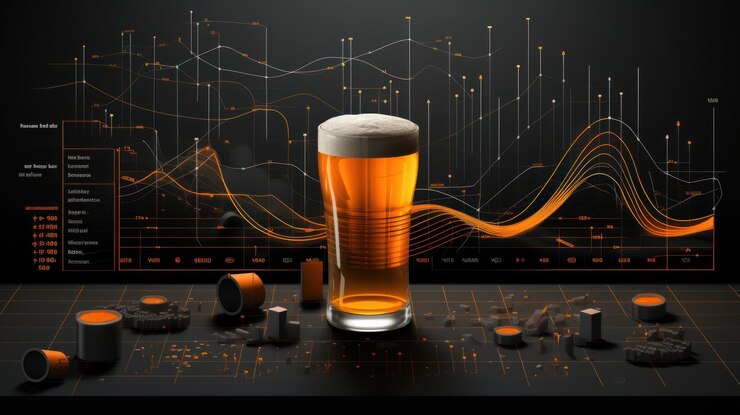 Dibuja líneas para los pasos en la elaboración de la cerveza