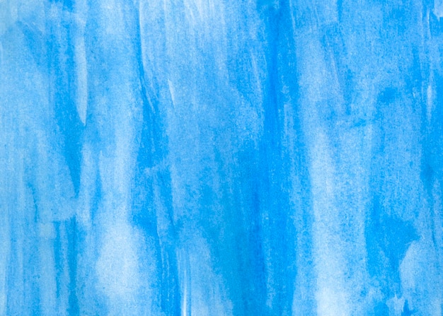 Dibujo de acuarela de fondo acuarela azul abstracto