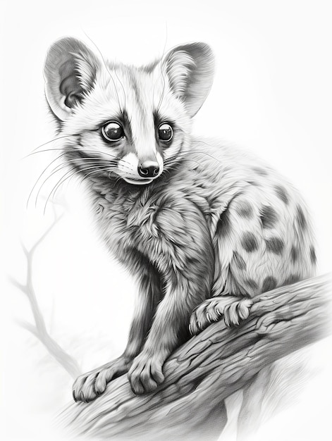 dibujo de animales con dibujos a lápiz