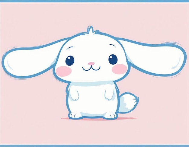 Un dibujo de Cinnamoroll para la ilustración