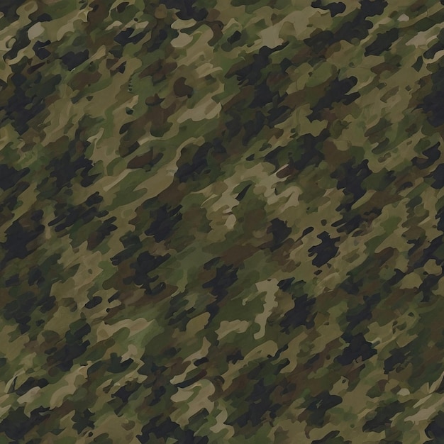 un dibujo de un ejército camuflado con un fondo verde
