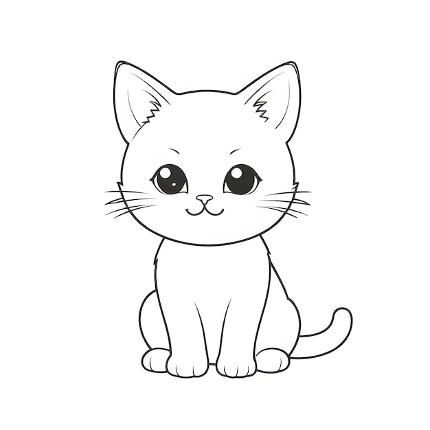 un dibujo de un gato que se llama un gato