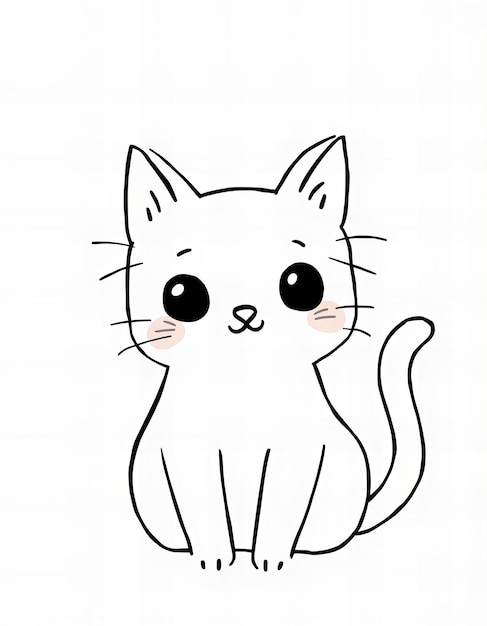 un dibujo de un gato que tiene la palabra el nombre en él