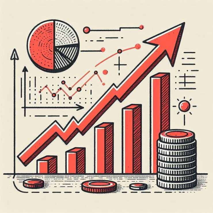 un dibujo de un gráfico con un gráfico que dice gráfico