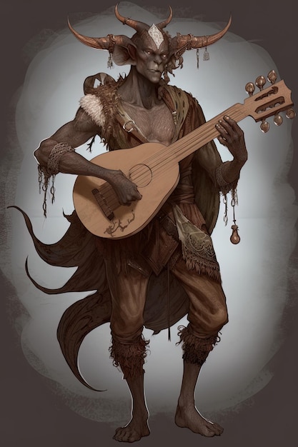 un dibujo de un hombre tocando una guitarra