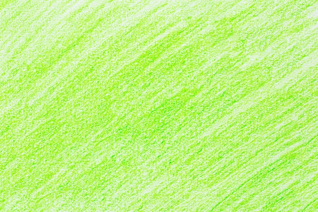 Dibujo a lápiz de trazo verde dibujo boceto sobre papel blanco