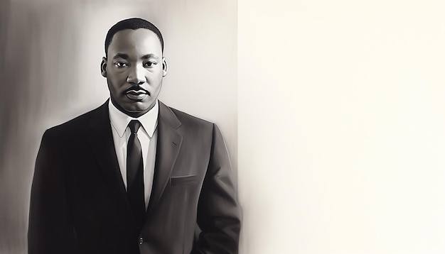 El dibujo de Martin Luther King