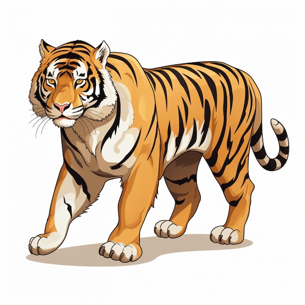 dibujo de tigre