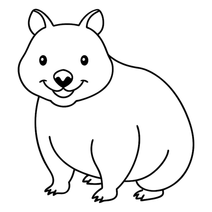 Foto dibujos para colorear de animales
