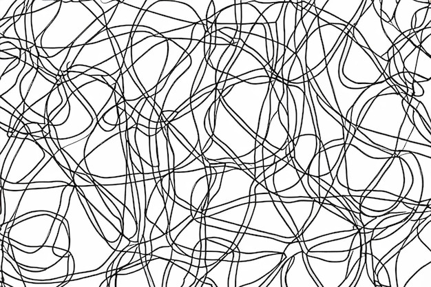 Dibujos de líneas grises de formas orgánicas de fondo