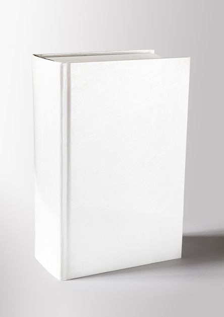 Dicionário em branco fechado, capa de livro