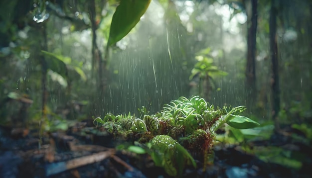 Die 3D-Darstellung des Amazonas-Regenwaldes