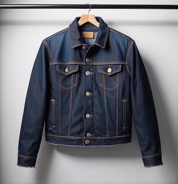 Die aktuelle Jeansjacke zum Beispiel ist Navy