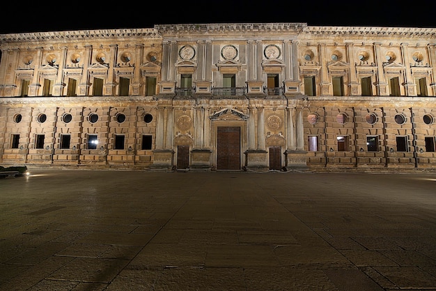 Die Alhambra von Granada. Monumentaler Komplex von Nazari