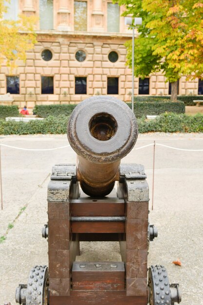 Foto die alhambra von granada. monumentaler komplex von nazari