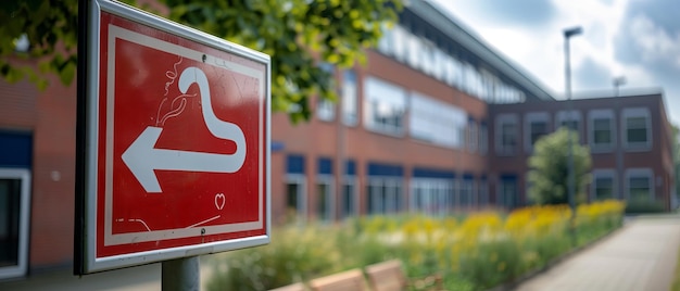 Die Almere Public School fördert eine rauchfreie Umgebung mit zweisprachigen Schildern