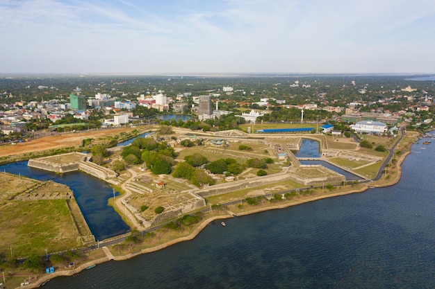 Die alte Festung von Jaffna, Sri Lanka