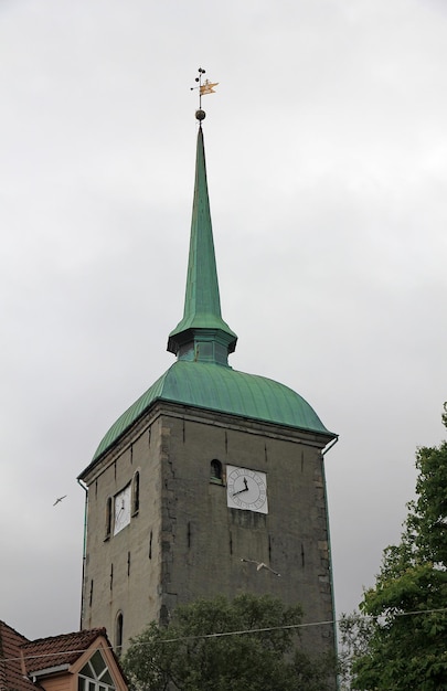 Die alte Kirche Bergen Norwegen