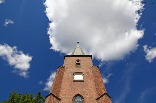 Die alte Kirche im Zentrum von Oslo Norwegen