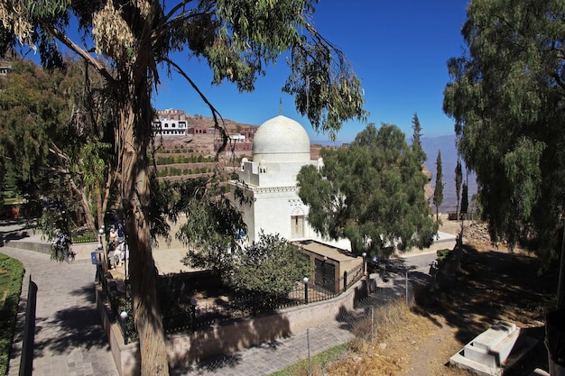 Die alte Moschee im Dorf Al Hatab Jemen