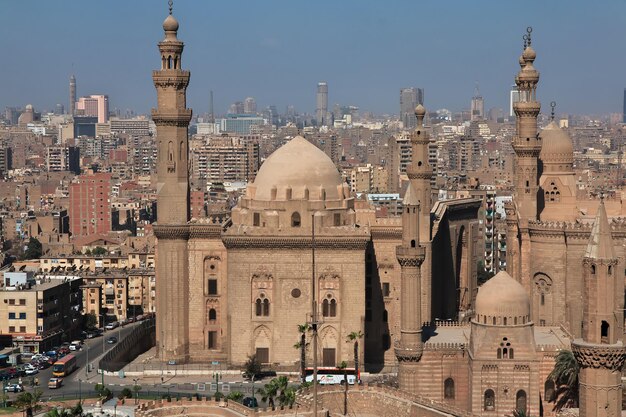 Foto die alte moschee in kairo, ägypten