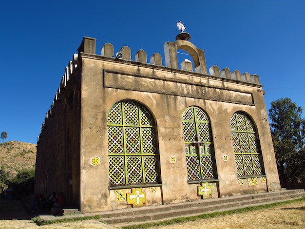 Die alte orthodoxe Kirche in der Stadt Axum, Äthiopien